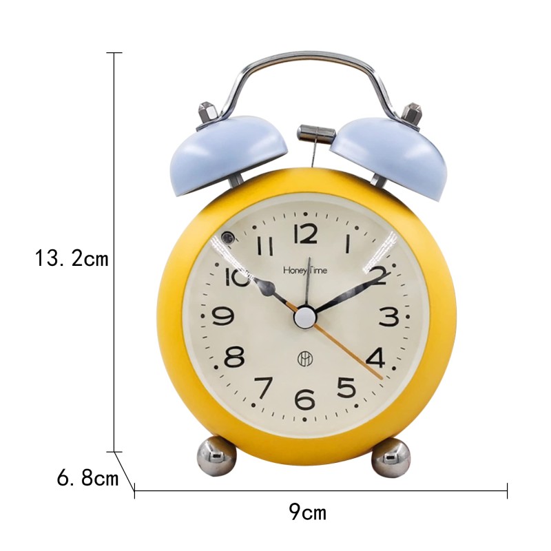 Twin Bell Alarm Clock Cute Alarm Clock For Bedroom Non Notched Super   AGTh0lOU6fpXc8CwfDMkwm3u6t3L9LNVOy49vIos 